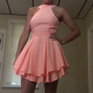 Small bright pink Lulus dress!
